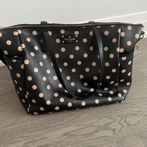 Large Kate spade polka dot bag